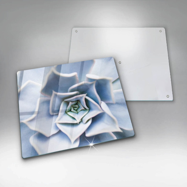 Chopping board glass Flower plant