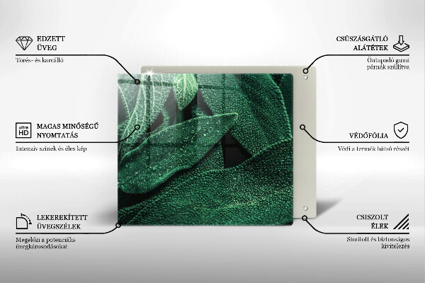 Kitchen worktop protector Plant leaves