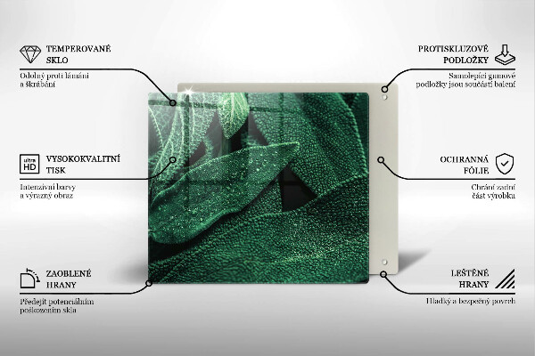 Kitchen worktop protector Plant leaves