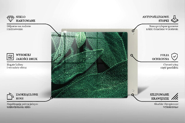 Kitchen worktop protector Plant leaves