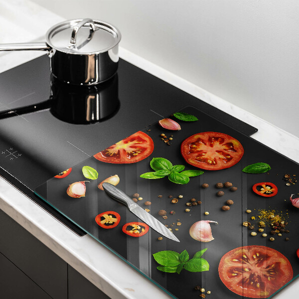 Kitchen worktop protector Tomatoes and spices