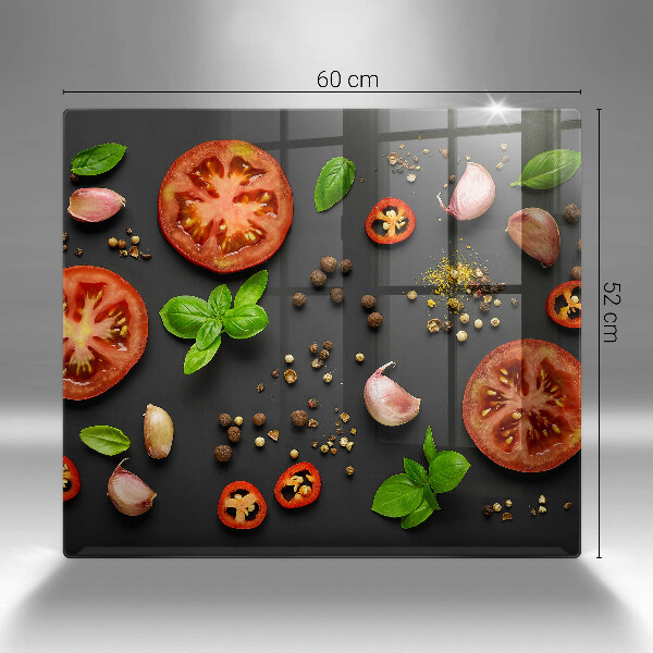 Kitchen worktop protector Tomatoes and spices