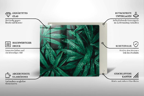 Chopping board Plants leaves