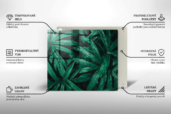 Chopping board Plants leaves