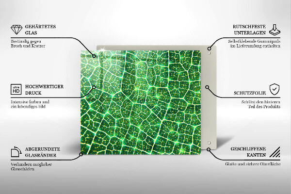Chopping board Leaf structure