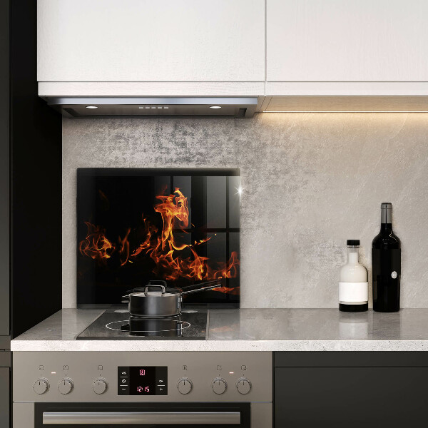 Chopping board Fire flame