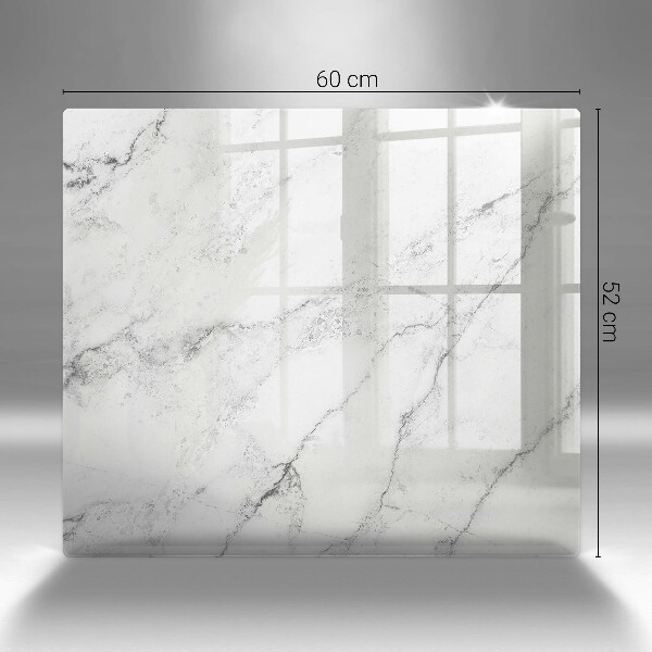 Chopping board glass Elegant marble texture