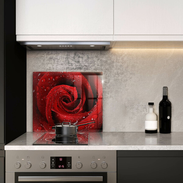 Kitchen worktop protector Rose flower petals