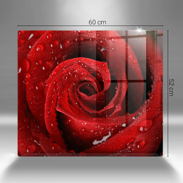 Kitchen worktop protector Rose flower petals