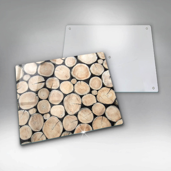 Kitchen worktop protector Wood trunks of the tree