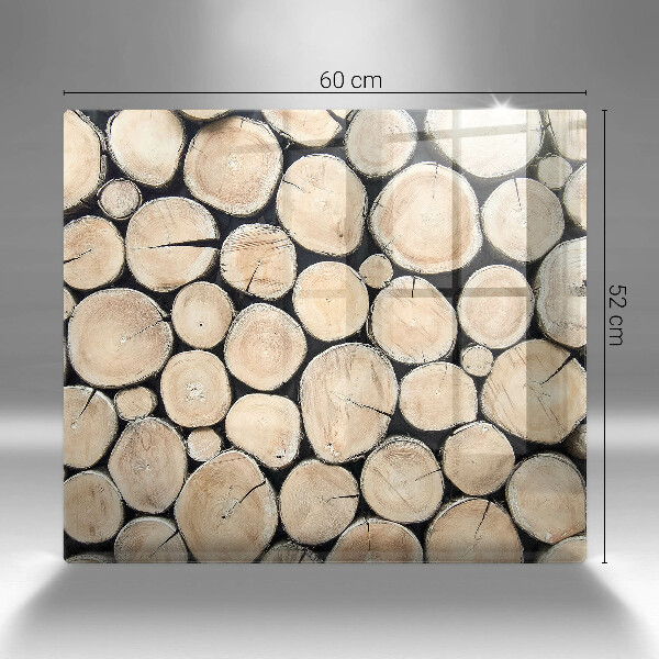 Kitchen worktop protector Wood trunks of the tree