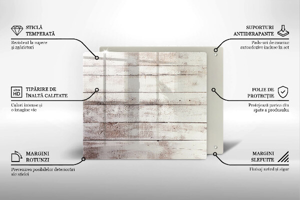 Kitchen worktop protector Old wood boards