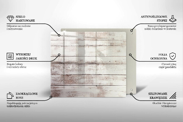 Kitchen worktop protector Old wood boards