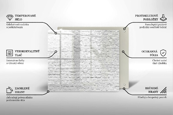 Kitchen worktop protector Brick wall