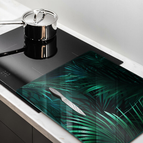 Chopping board Wild jungle leaves