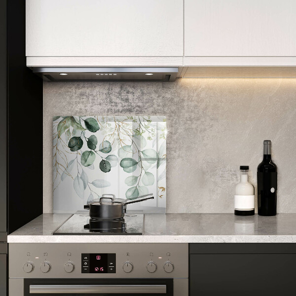 Kitchen worktop protector Painted plants