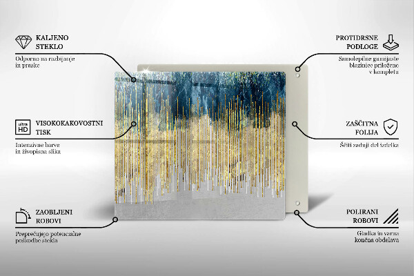 Kitchen worktop protector Designer abstraction