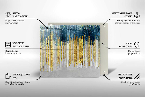 Kitchen worktop protector Designer abstraction