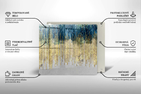 Kitchen worktop protector Designer abstraction