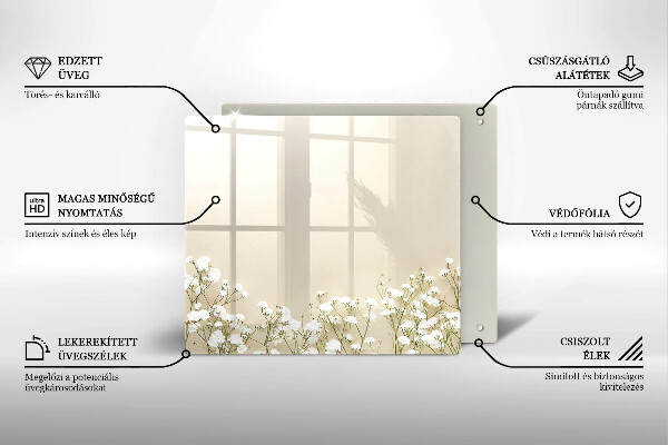 Kitchen worktop protector Boho flowers