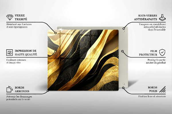 Kitchen worktop protector Elegant abstraction