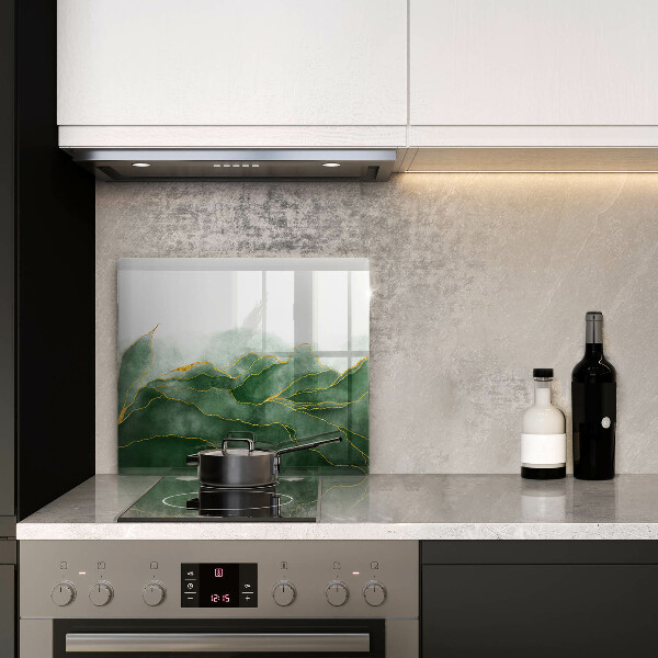 Glass worktop saver Abstraction nature