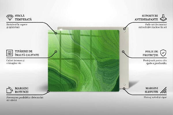 Glass worktop saver Abstract texture