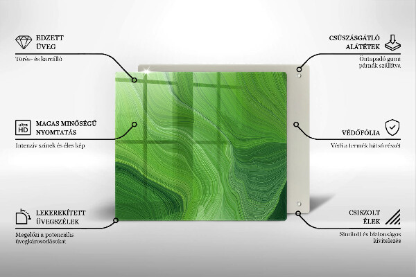 Glass worktop saver Abstract texture