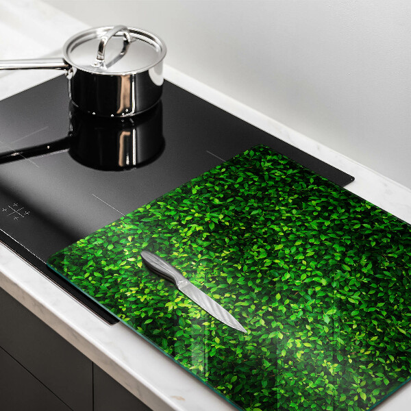 Glass worktop saver Plant small leaves