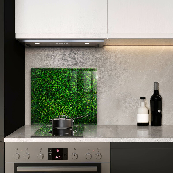 Glass worktop saver Plant small leaves