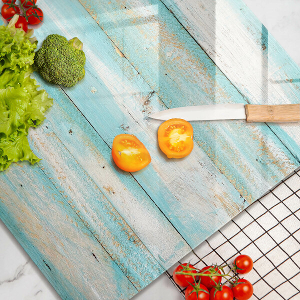 Chopping board glass Vintage wood boards