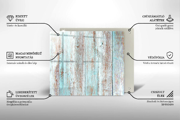 Chopping board glass Old vintage boards