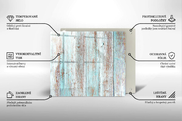 Chopping board glass Old vintage boards