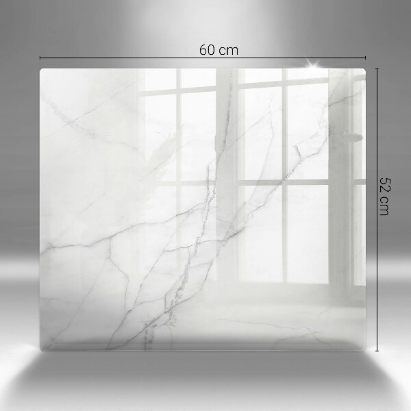 Glass worktop saver Marble stone background
