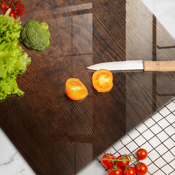 Worktop saver Dark wood board