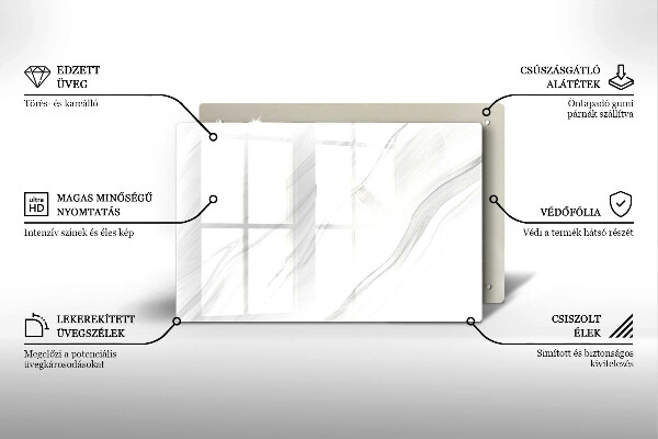 Worktop saver Delicate marble