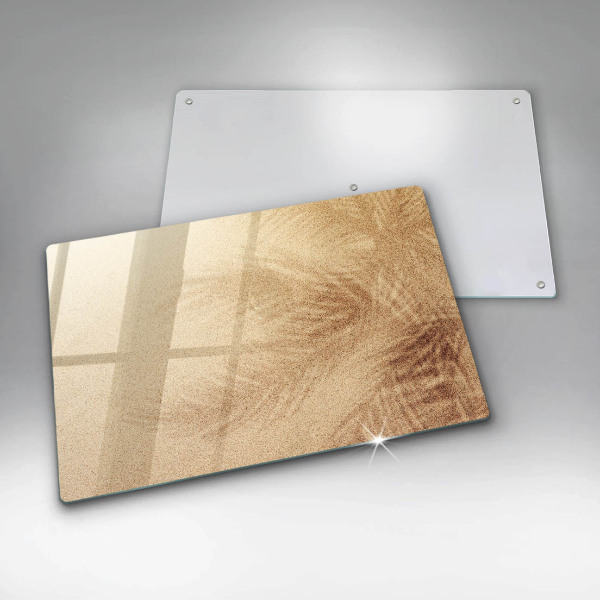 Cutting board Beach sand and holidays
