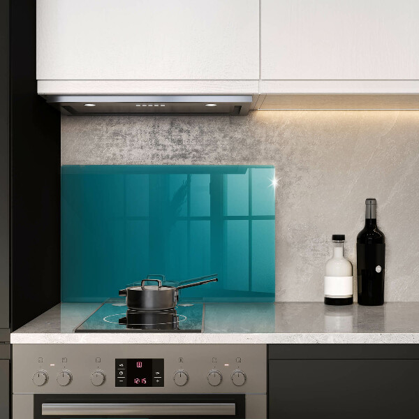 Chopping board glass Turquoise
