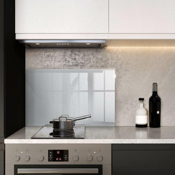 Chopping board glass White color