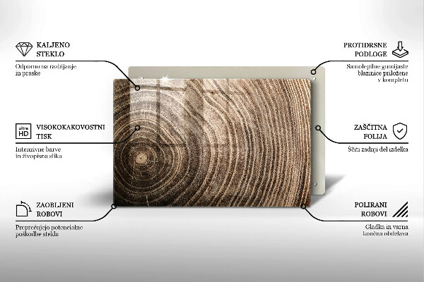 Worktop saver Wood grain
