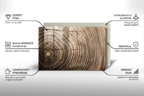 Worktop saver Wood grain