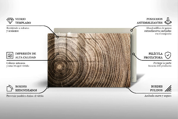 Worktop saver Wood grain