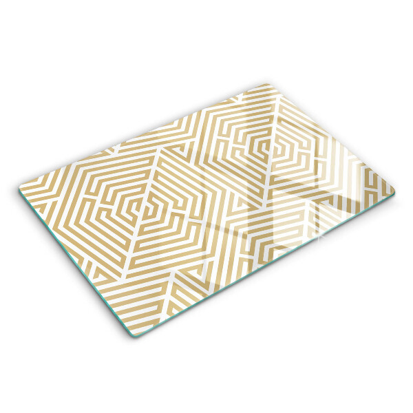 Cutting board Geometric lines