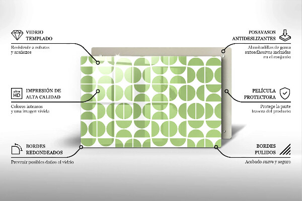 Cutting board Boho shapes