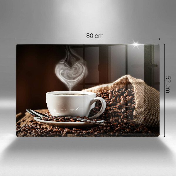 Worktop saver Coffee and cup