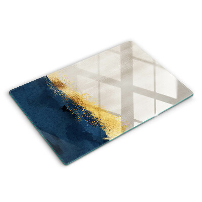 Cutting board Abstraction gold