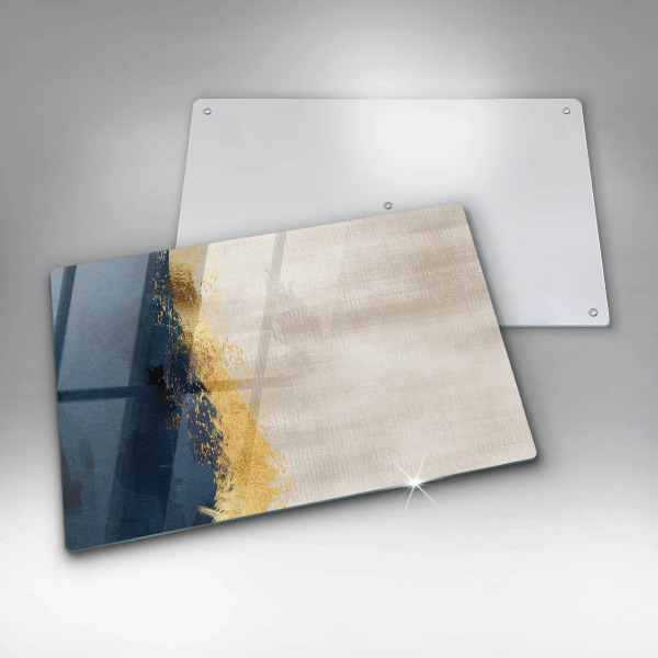 Cutting board Abstraction gold