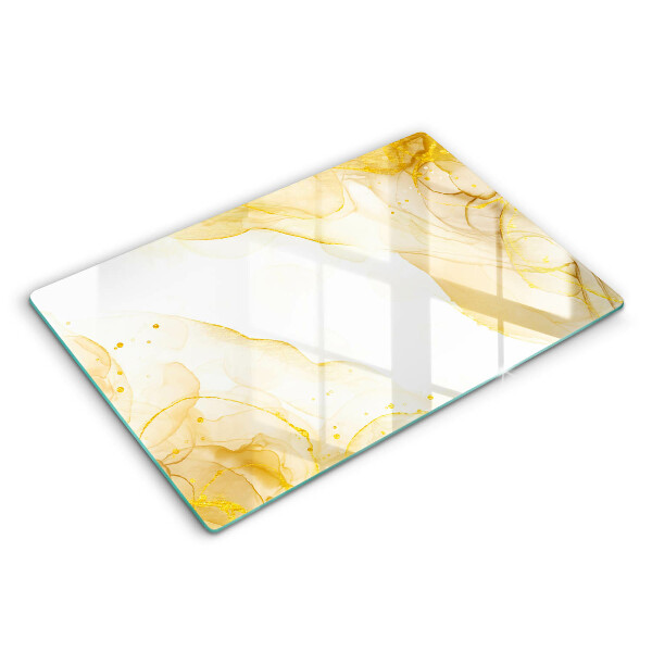 Cutting board Golden abstraction