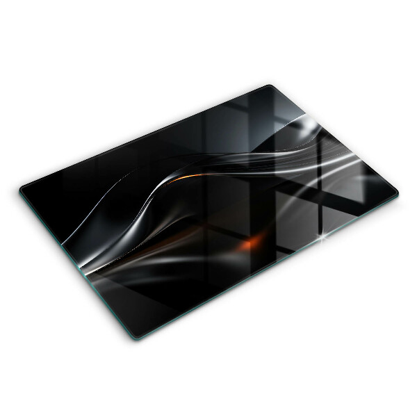 Chopping board glass 3D design abstraction