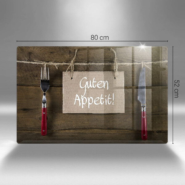 Worktop saver GUTEN APETIT inscription boards